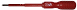 Викрутка діелектрична до 1000 В  PH0 х 75 мм 00294 Фото