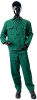 Костюм робочий Майстер (Саржа) (куртка, брюки), зелений, посилений, 03656 з Фото