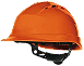 Каска строительная QUARTZ UP IV оранжевая Delta Plus Фото