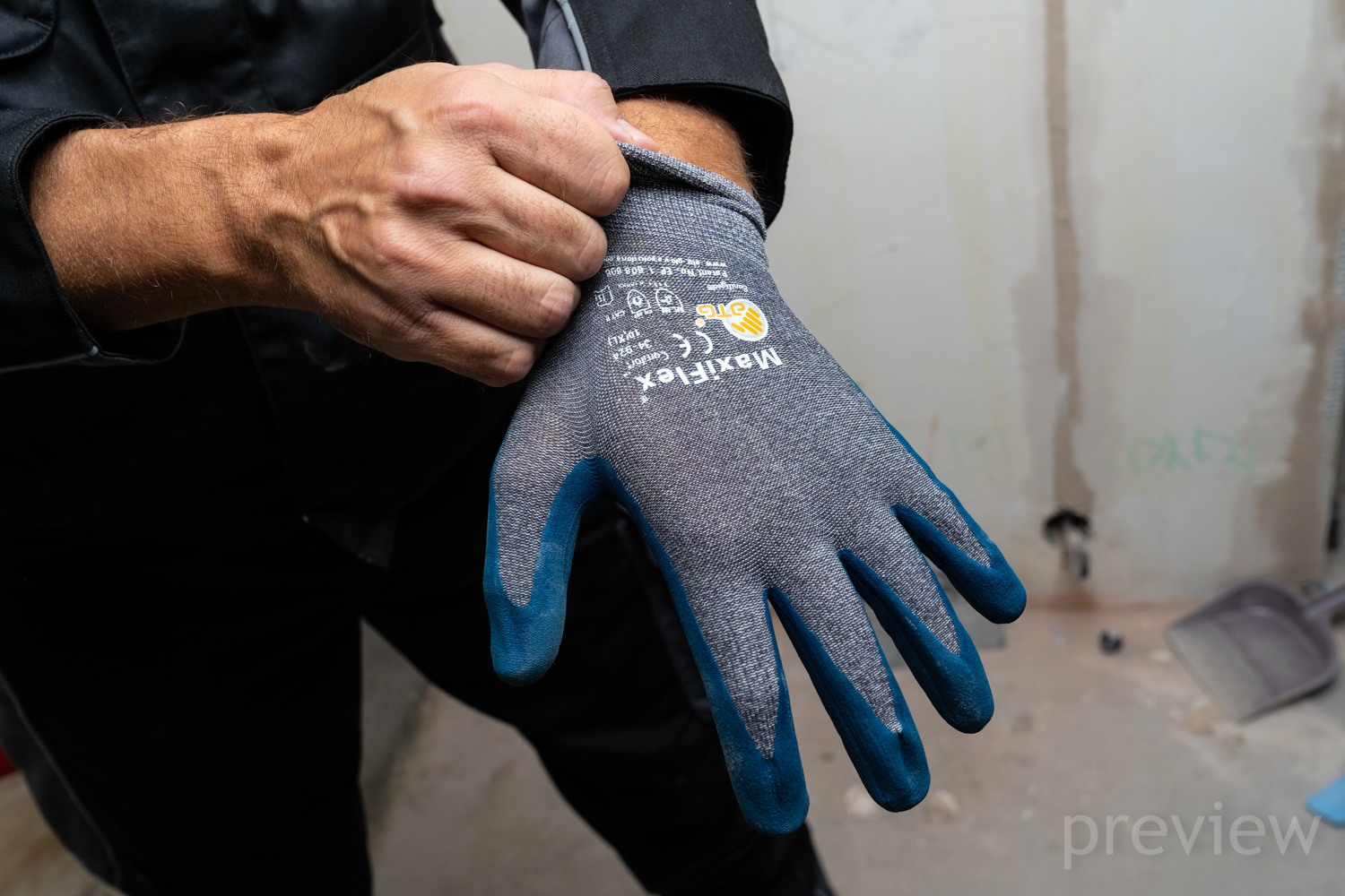 Захисні робочі рукавички MaxiFlex® Comfort™ 34-924 Фото 9