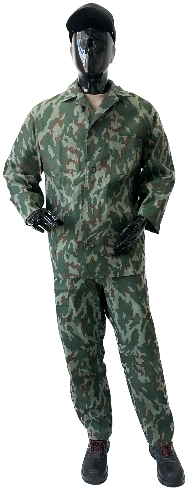 Костюм камуфляжный, хлопковый, диагональ, (куртка, брюки), 60-62 (3-4), 01152 Фото