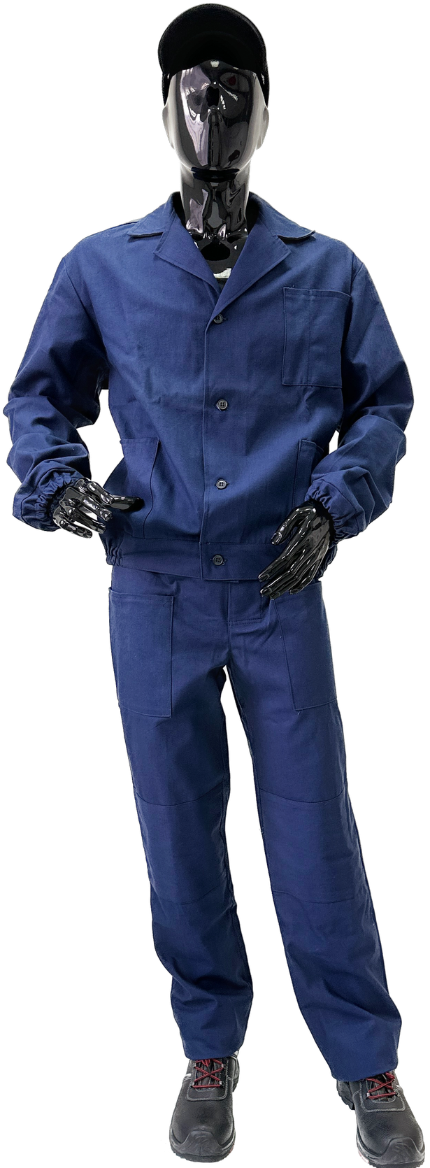 Костюм рабочий, хлопковый, диагональ, (куртка, брюки) 01156 Фото